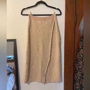 Rare Free People Beach front split midi skirt